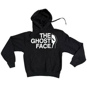 The Ghost Face Black scream hoodie XS unisex kangaroo pocket pullover